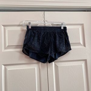 - Lululemon Hotty Hot Floral Shorts